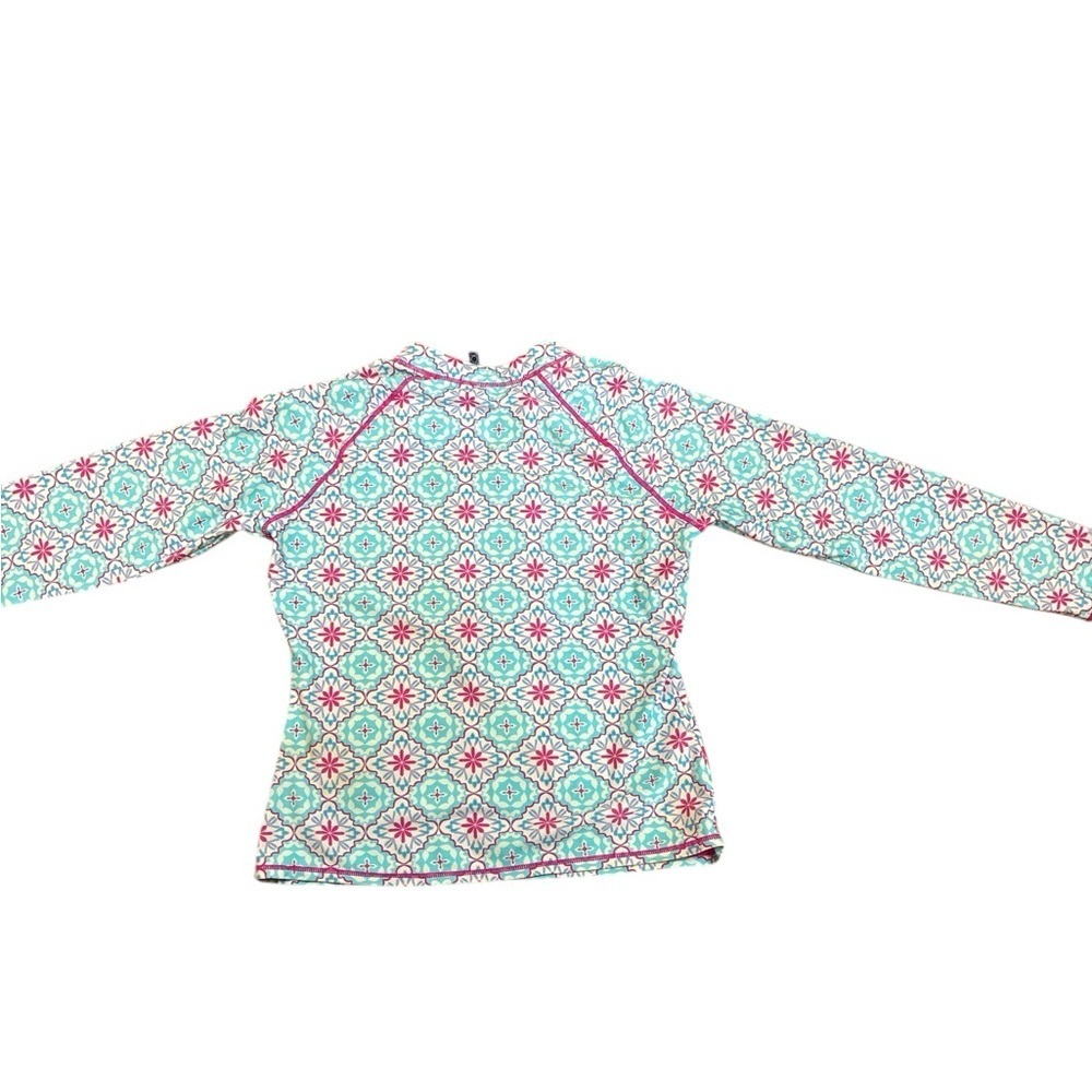 AQUA ET SOL Hilton Head Rash Guard - UPF 50+, Zip Neck, Long Sleeve Large - Picture 5 of 6